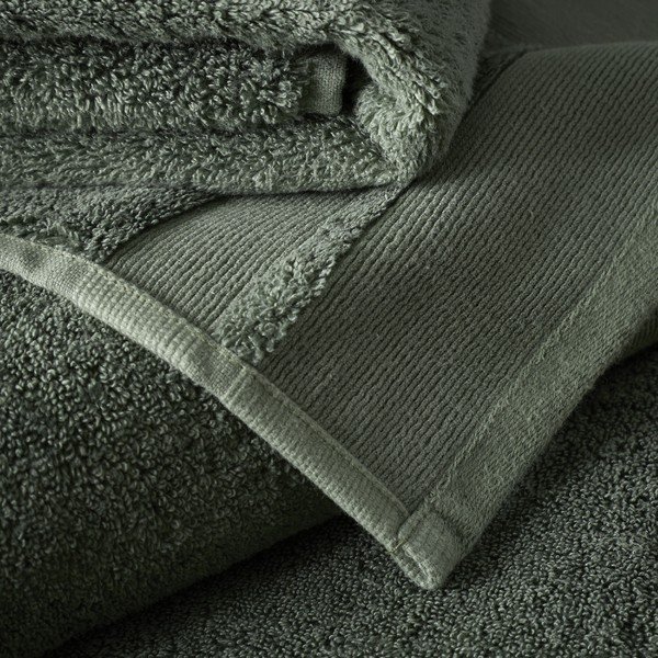 Zielony ręcznik kąpielowy 70x120 cm Zero Twist – Content by Terence Conran-image-3