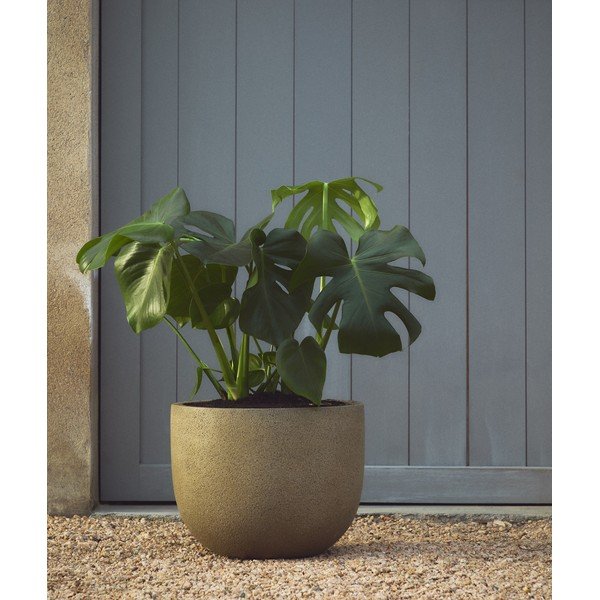 Osłonki na doniczki zestaw 2 szt. z cementu ø 44 cm Selvi – Kave Home-image-2