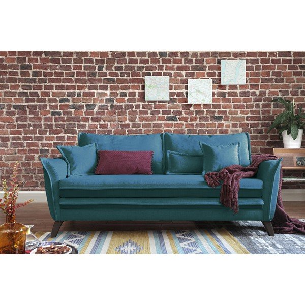 Turkusowa sofa Miuform Charming Charlie-image-3