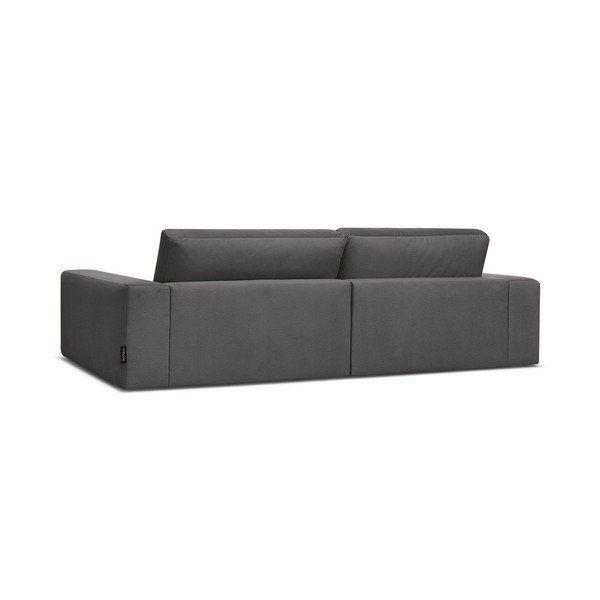 Czarna aksamitna sofa 276 cm Sierra – Bobochic Paris-image-4