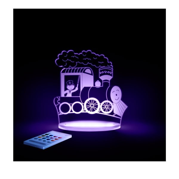 Dziecięca lampa nocna LED Aloka Pociąg-image-4
