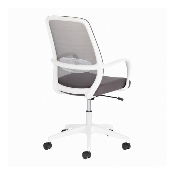 Szare krzesło biurowe Kave Home Melva-image-3