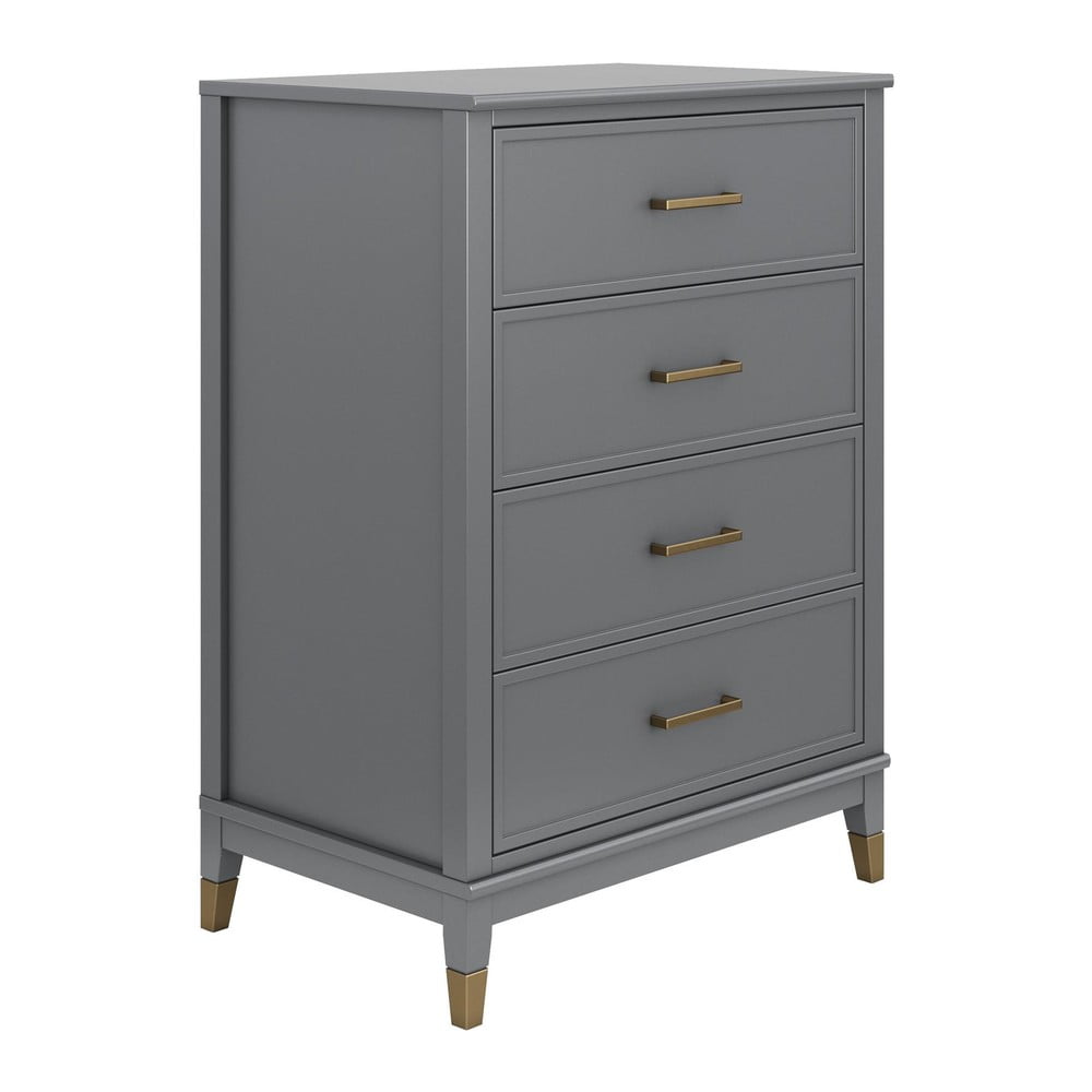 Szara komoda 75x106x50 cm Westerleigh – Støraa (zdjęcie 8)