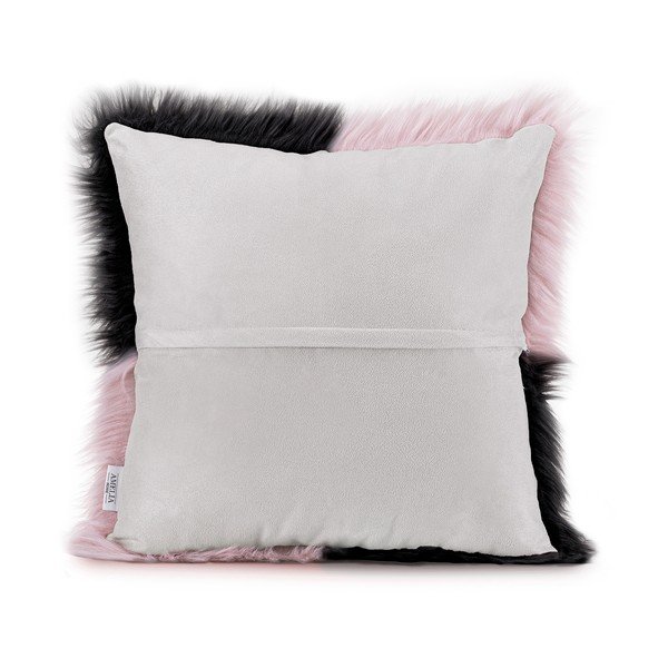 Zestaw 2 poszewek na poduszkę AmeliaHome Nancy Black Lightpink, 45x45 cm-image-2