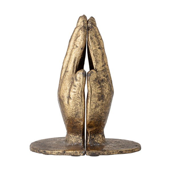 Zestaw 2 metalowych podpórek do książek Bloomingville Anders, wys. 18 cm-image-4