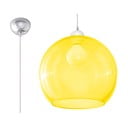 Żółta lampa wisząca Sollux Bilbao