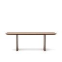 Brązowy stół w dekorze orzecha 100x240 cm Litto – Kave Home