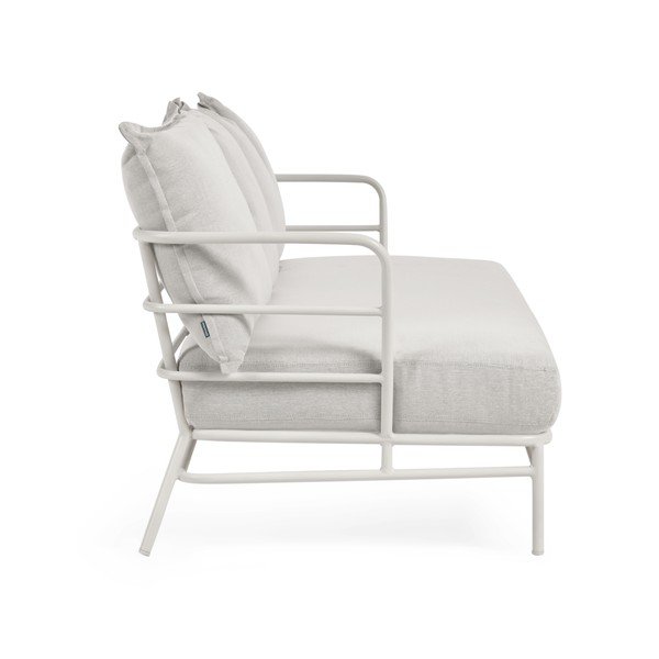 Beżowo-biała sofa ogrodowa Kave Home Mareluz-image-4