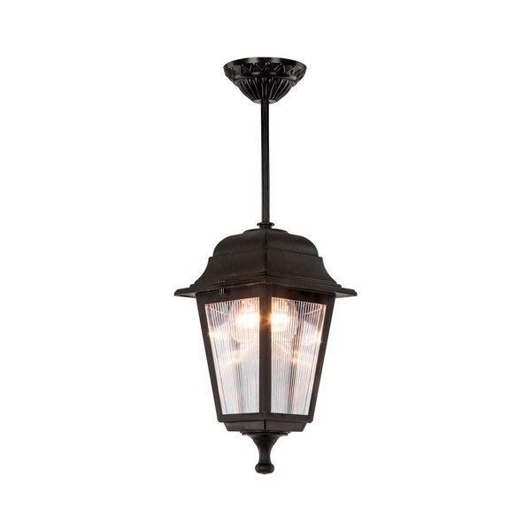 Czarna wisząca lampa zewnętrzna Homemania Decor Solange-image-2