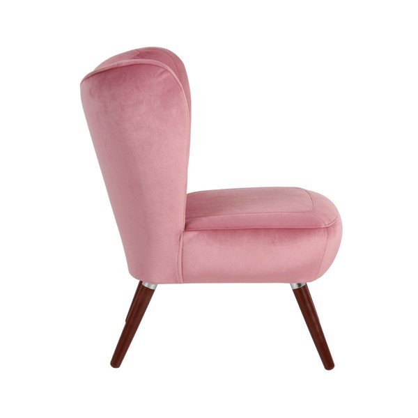 Różowy fotel Max Winzer Sari Velvet-image-4