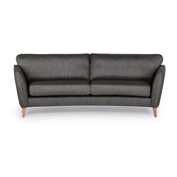 Antracytowa sofa Scandic Oslo, 245 cm