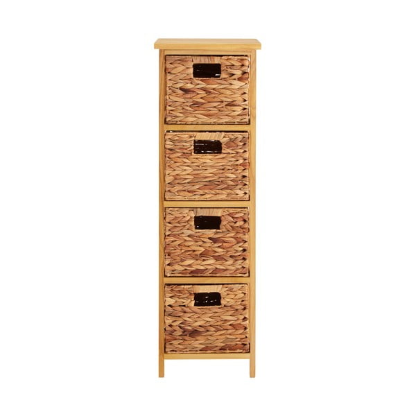 Wysoka komoda z litego drewna paulowni 32x100 cm – Premier Housewares