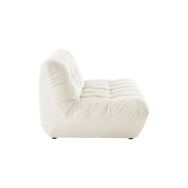 Kremowa sztruksowa sofa 145 cm Kelso – Jotex-image-3