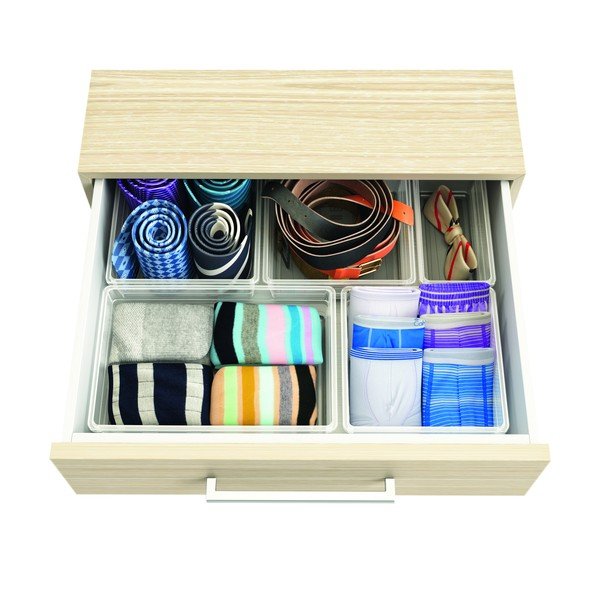 Plastikowe organizery łazienkowe zestaw 2 szt. Sistemo – Curver-image-2