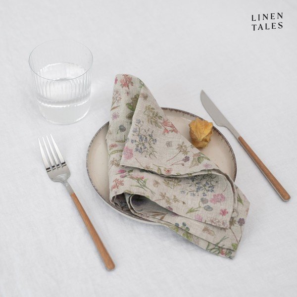 Serwetki zestaw 2 szt. lniane Botany 2 – Linen Tales-image-1