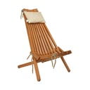 Naturalny drewniany fotel ogrodowy Falun – Garden Pleasure
