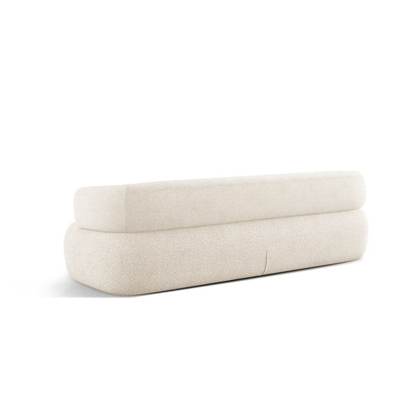 Beżowa sofa z materiału bouclé 226 cm Jenny – Micadoni Home-image-3