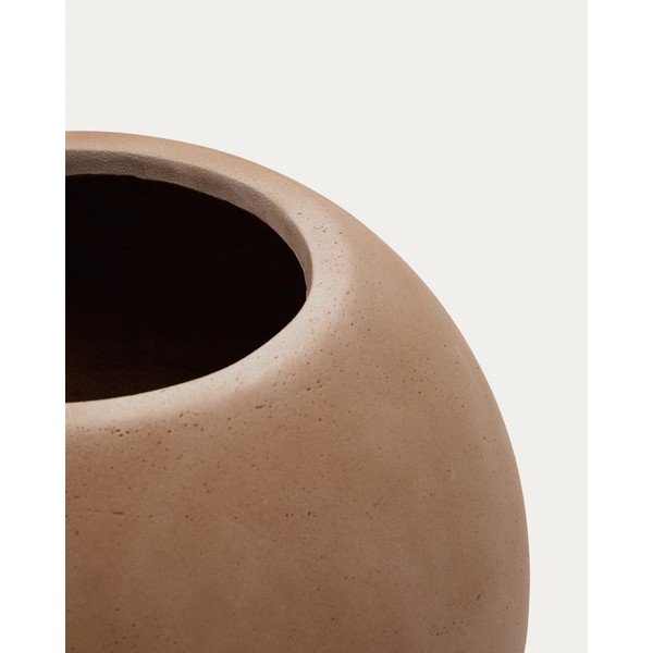 Betonowa osłonka na doniczkę ø 66 cm Solna – Kave Home-image-3