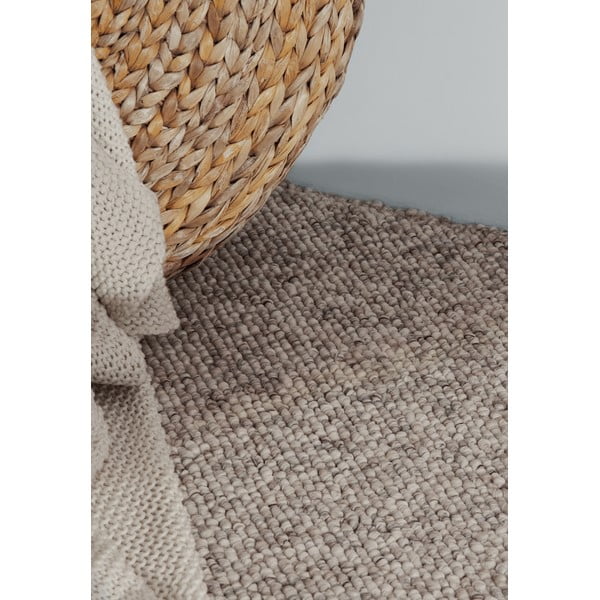 Szarokremowy chodnik odpowiedni do prania 80x240 cm Rocco Dark Cream – Elle Decoration-image-4