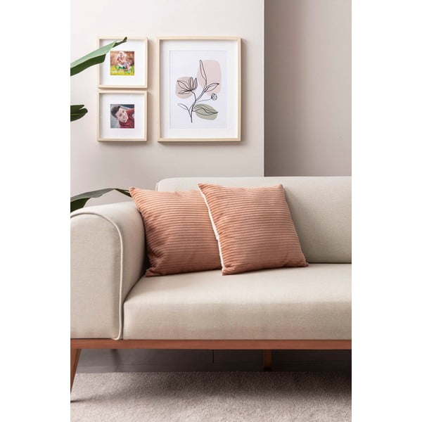 Sztruksowe poszewki na poduszki zestaw 2 szt. 43x43 cm – Mioli Decor-image-2