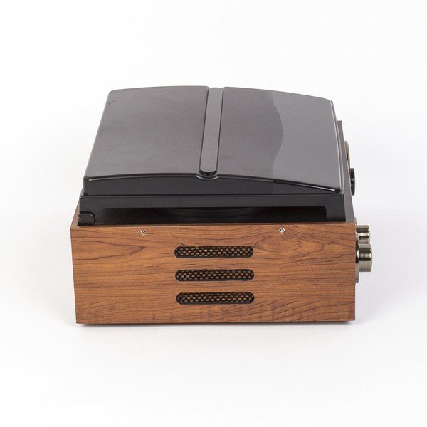 Czarny gramofon z radiem GPO Empire Black TG-192-image-2