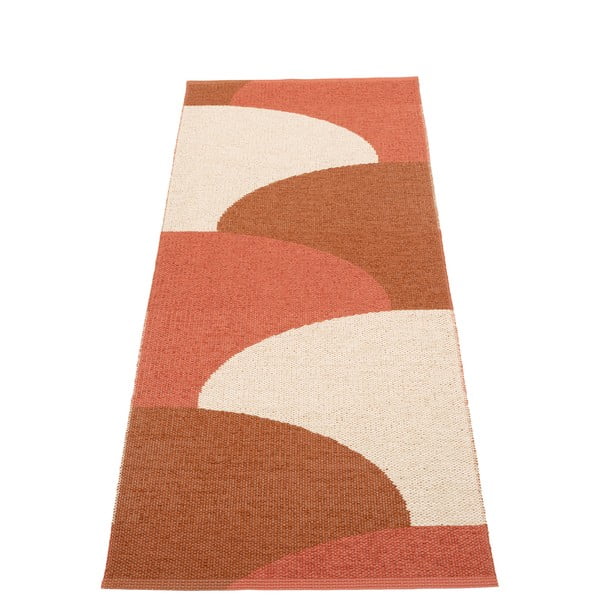 Ceglasty chodnik odpowiedni na zewnątrz 70x180 cm Hill Brick Rust – Pappelina