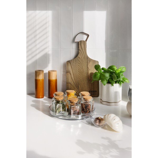 Obrotowy plastikowy organizer na przyprawy ø 29 cm – Casa De Engel-image-1