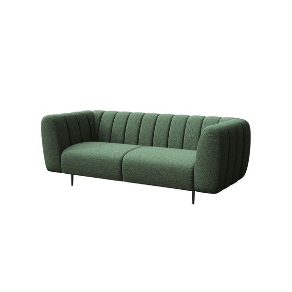 Ciemnozielona sofa 210 cm Shel – Ghado-image-2