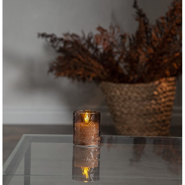 Świeczka LED (wys. 10 cm) Flamme Leaf – Star Trading-image-4