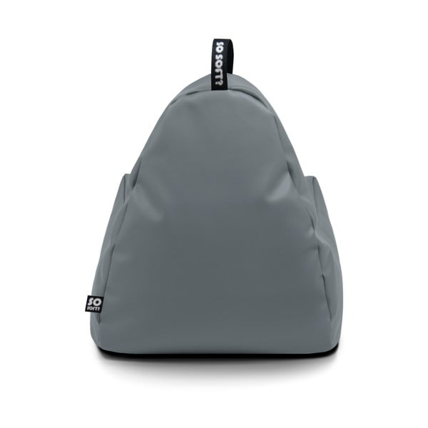 Pomarańczowy worek do siedzenia z imitacji skóry Chill XL – So Soft?-image-4