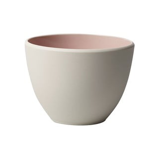 Biało-różowa porcelanowa miska Villeroy & Boch Uni, 450 ml