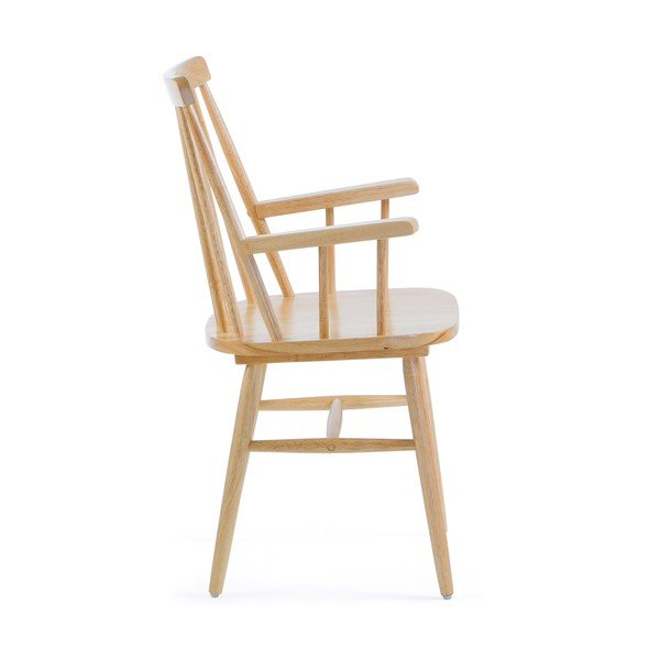 Krzesło z drewna kauczukowego Kave Home Kristie-image-2