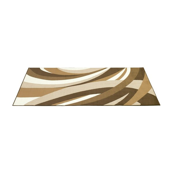 Brązowy dywan Hamla Curves, 160 x 230 cm