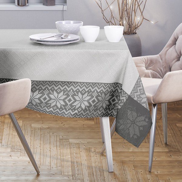 Obrus ze świątecznym motywem 140x300 cm – AmeliaHome-image-1