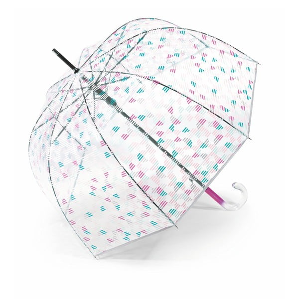 Przezroczysty parasol Ambiance Birdcage Geometric, ⌀ 88 cm