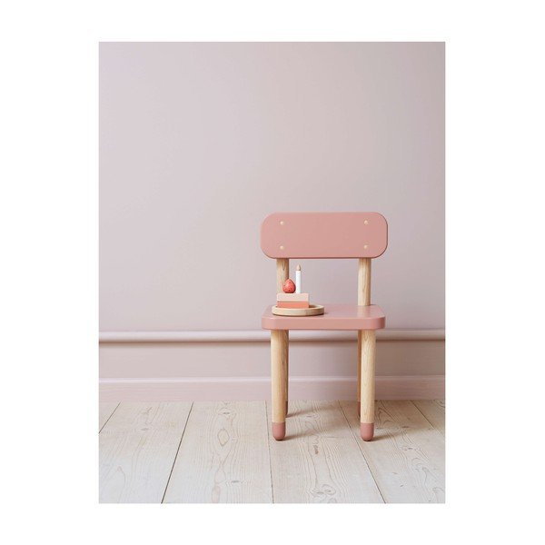 Różowe krzesełko dziecięce Flexa Play-image-1