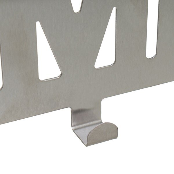 Metalowy wieszak na drzwi w kolorze matowego srebra 32 cm Home – Casa Selección-image-1