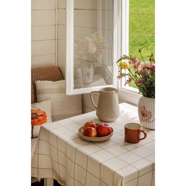 Kamionkowy dzbanek Ivory – Bloomingville-image-1