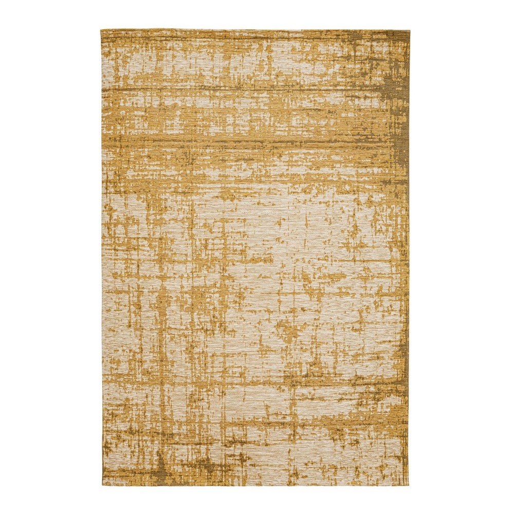 Musztardowy dywan z szenilu tkany ręcznie 155x230 cm Yuno – Bizzotto
