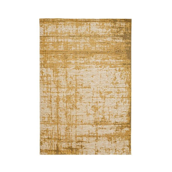 Musztardowy dywan z szenilu tkany ręcznie 155x230 cm Yuno – Bizzotto