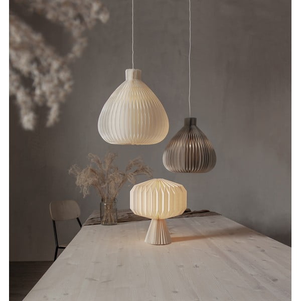 Kremowy abażur ø 38 cm Honeycomb – Star Trading-image-3