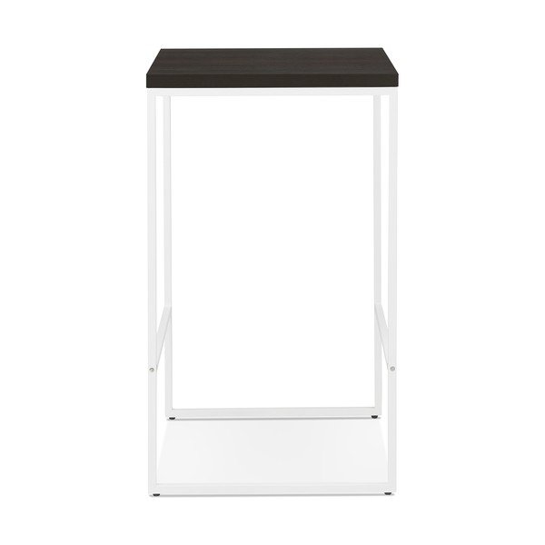 Czarny stół barowy z białymi nogami Kokoon Tikafe, wys. 105 cm-image-2