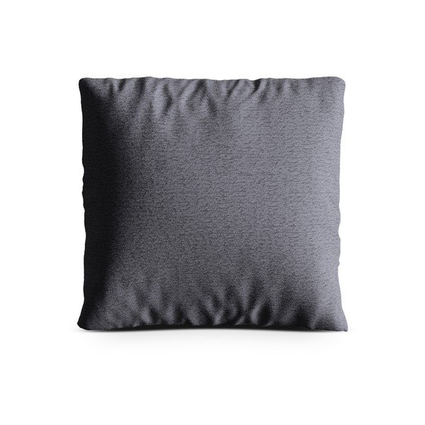 Ciemnoszara poduszka na sofę z materiału bouclé Kemi – Cosmopolitan Design