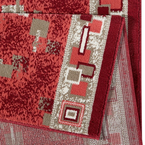 Czerwony dywan chodnikowy 80x250 cm Cube – Hanse Home-image-3