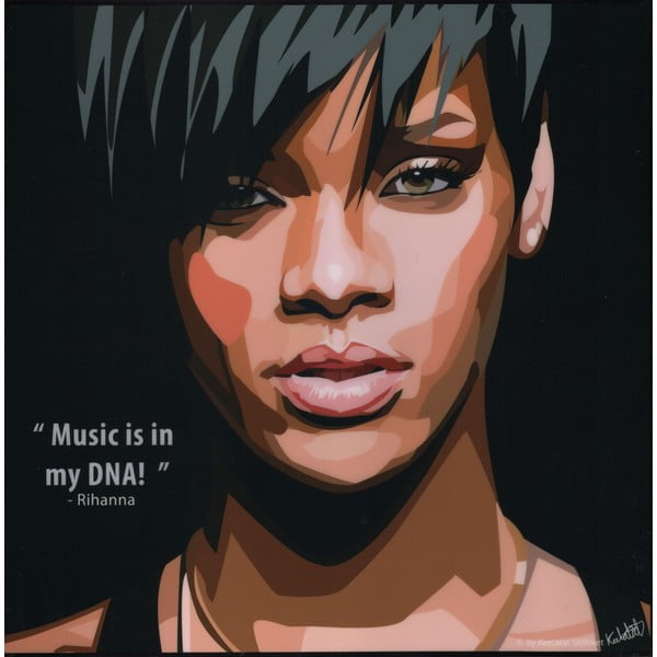 Obraz "Rihanna - Music in my DNA"