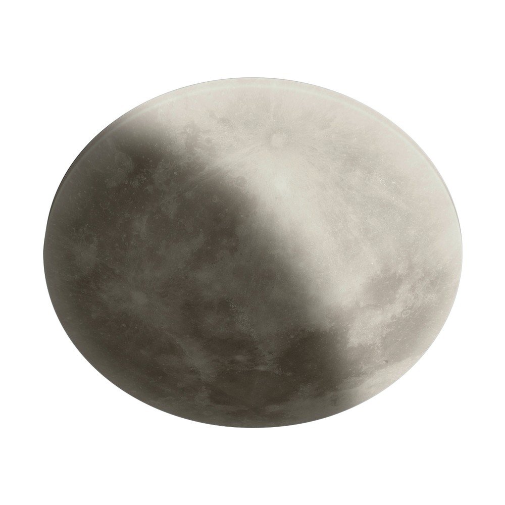 Jasnoszara dziecięca lampa sufitowa LED z kloszem ze szkła akrylowego ø 40 cm Lunar – Trio (zdjęcie 11)