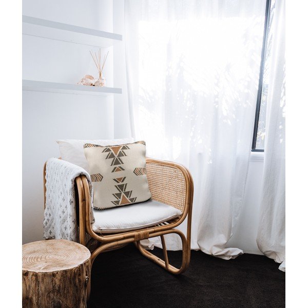 Poduszka zewnętrzna z tworzywa z recyklingu Green Decore Lyon, 45x45 cm-image-3