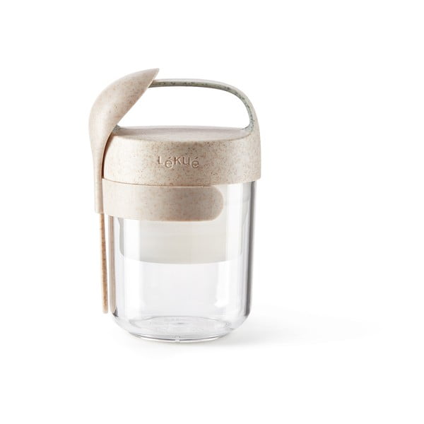 Pojemnik na jogurt z łyżką To Go Organic – Lékué