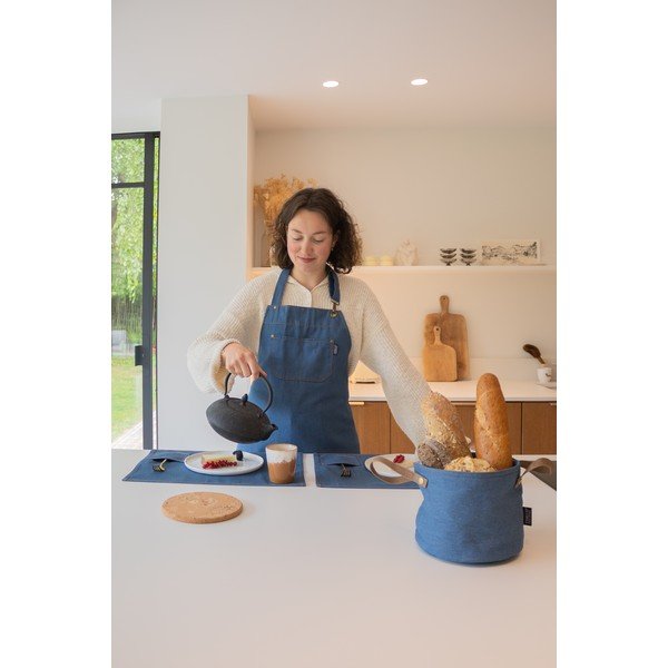 Tekstylna mata stołowa 45x33 cm Indigo – Tiseco Home Studio-image-3