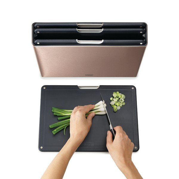 Deski do krojenia zestaw 4 szt. ze stojakiem 7x35,5 cm Folio – Joseph Joseph-image-4